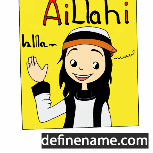 Alluah cartoon