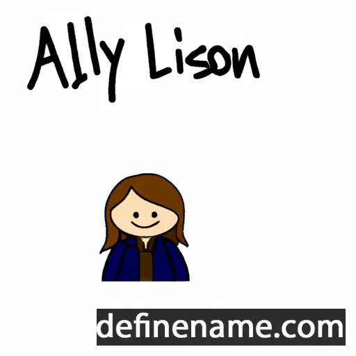 Allysen cartoon