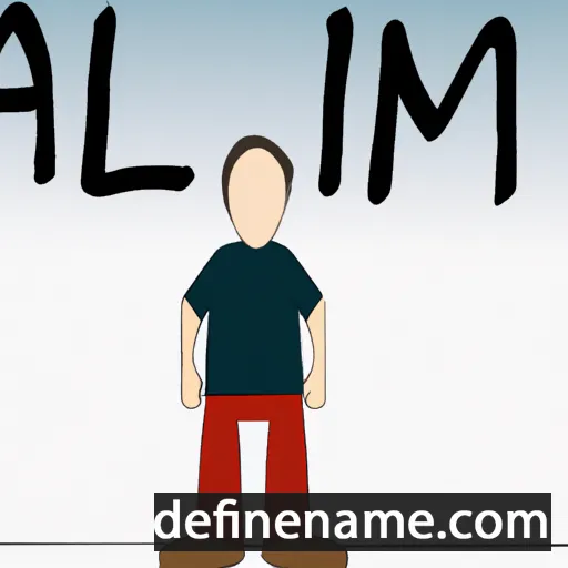 Alm cartoon