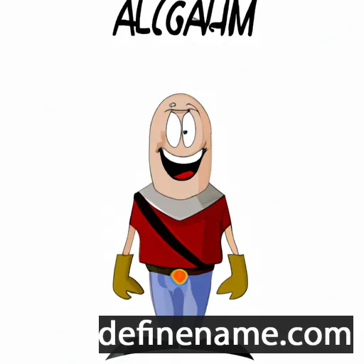 Almagul cartoon