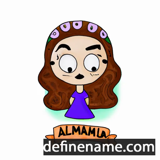 Almarina cartoon