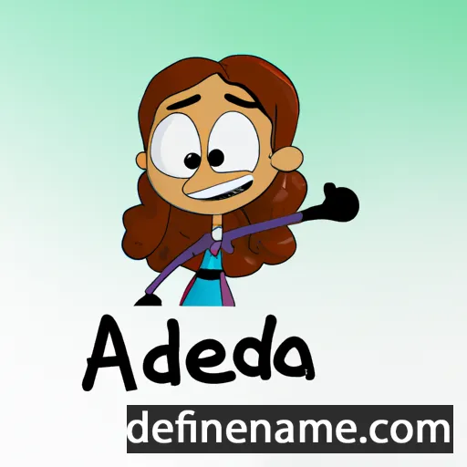 Almeda cartoon