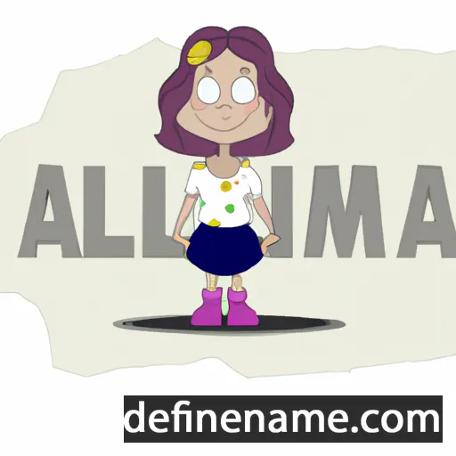 Almila cartoon