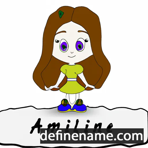 Almine cartoon