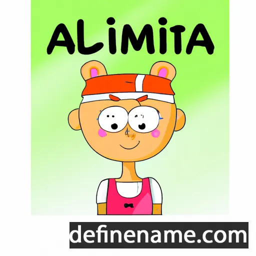 Almintė cartoon