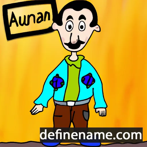 Alnuar cartoon