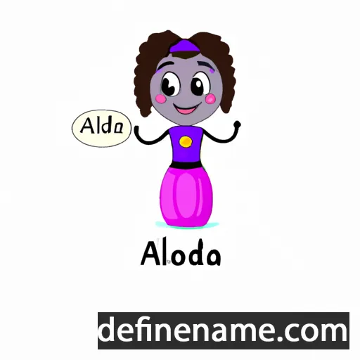 Alodija cartoon