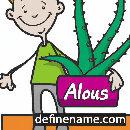 Aloeus cartoon