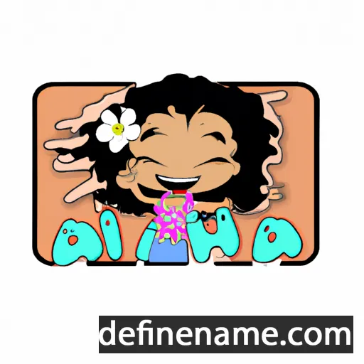 Aloha cartoon