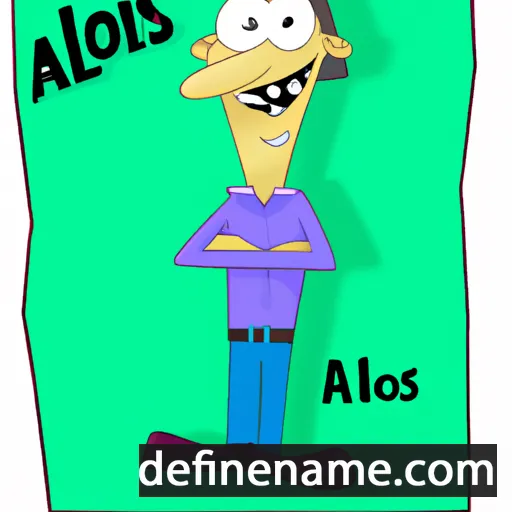 Alojs cartoon