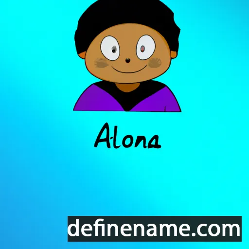 Alonza cartoon