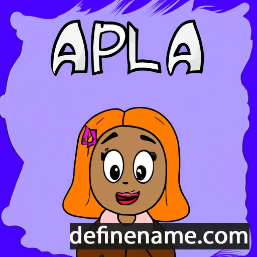 Alpa cartoon