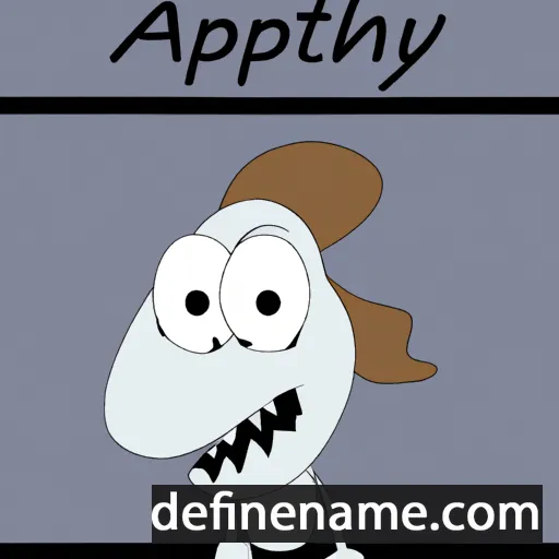 Alphy cartoon