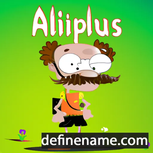 Alpiinus cartoon