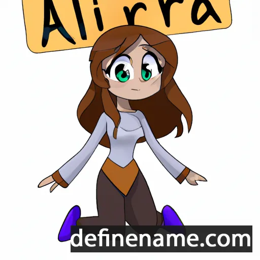 Altaira cartoon