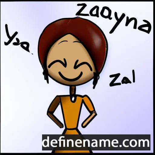 Altanzayaa cartoon