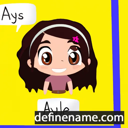 Alyséa cartoon