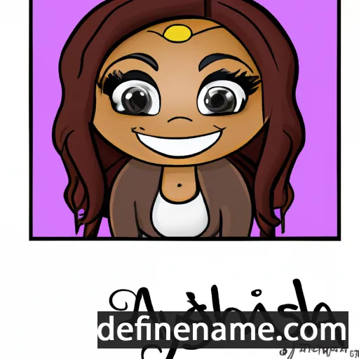 Alyshia cartoon