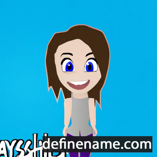 Alyssah cartoon