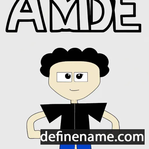 Amade cartoon