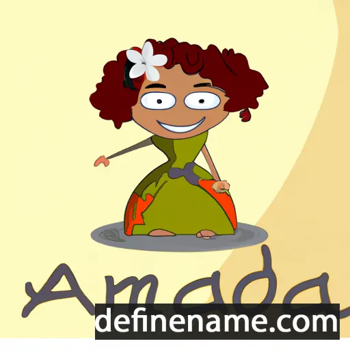 Amadeja cartoon