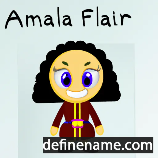 Amalafrid cartoon