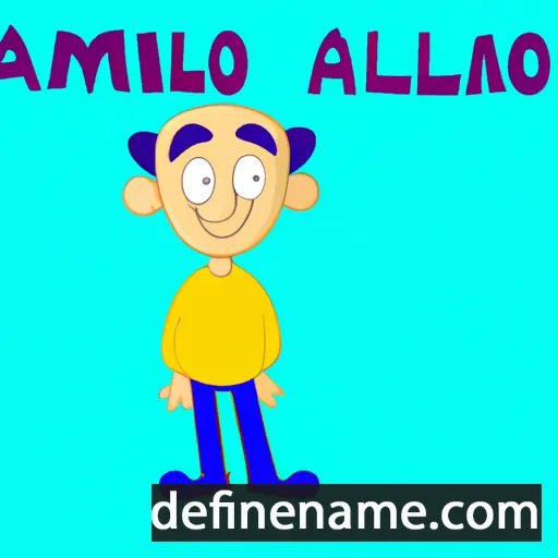 Amalio cartoon