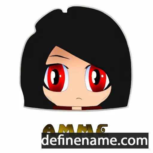 Amame cartoon