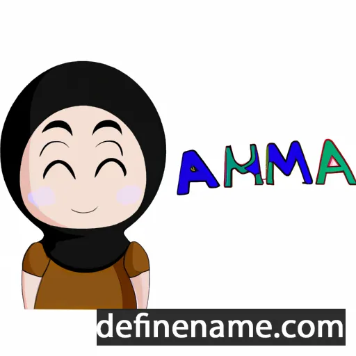 Amanah cartoon