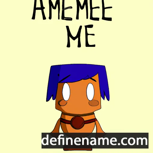 Ámé'há'e cartoon