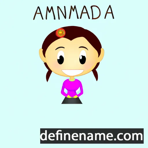 Amandina cartoon