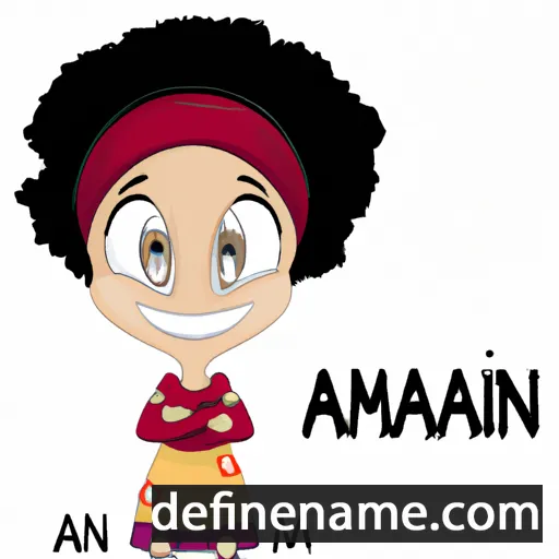 Amanii cartoon