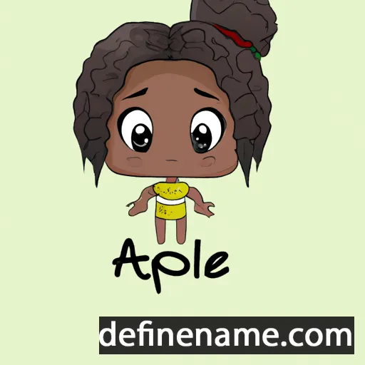 Amapele cartoon