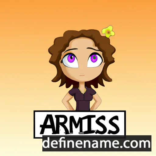 cartoon of the name Amaris