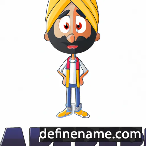 Amarpreet cartoon