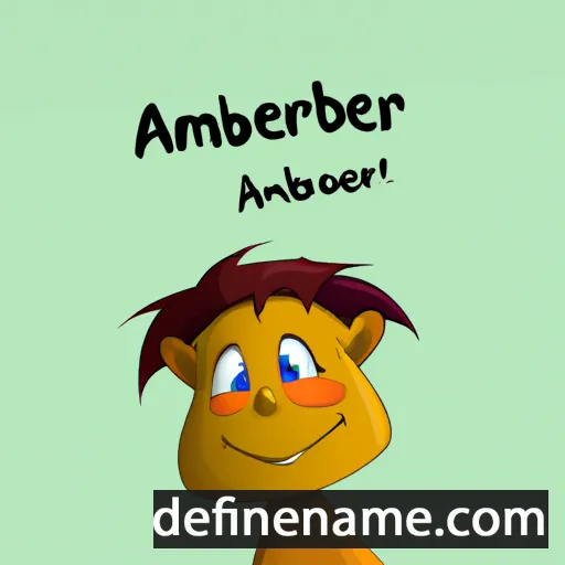 Amberki cartoon