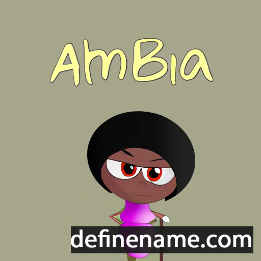 Ambica cartoon