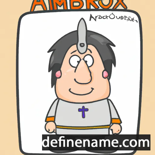 Ambiorix cartoon