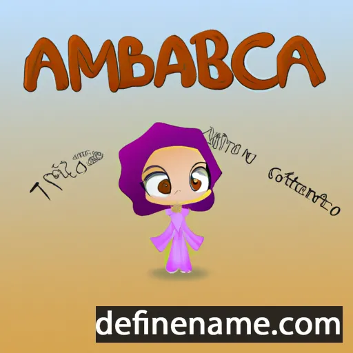 Ambracia cartoon