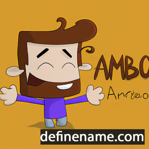 Ambròs cartoon