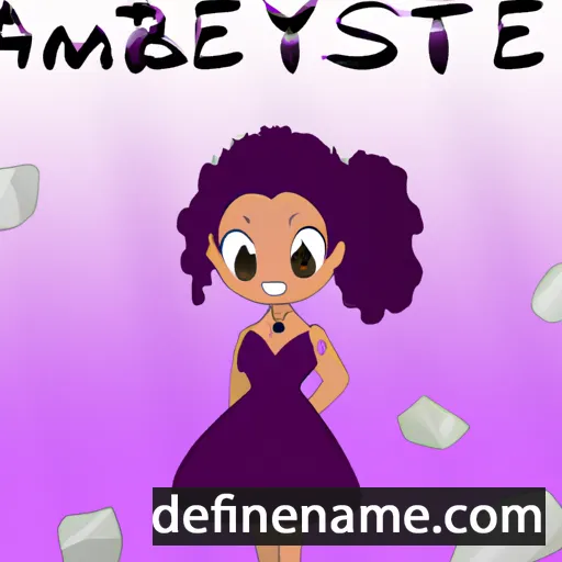 Améthyste cartoon