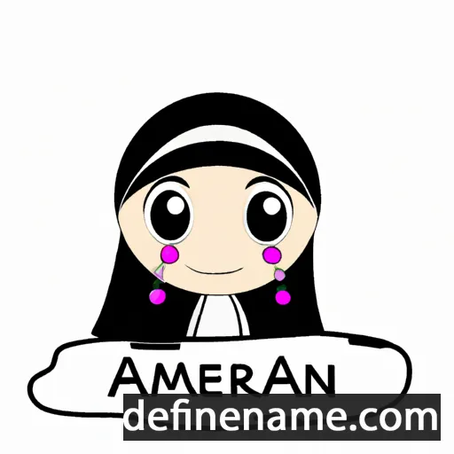 Ameenah cartoon