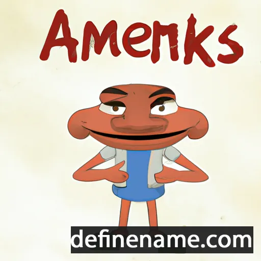 Ameinokles cartoon