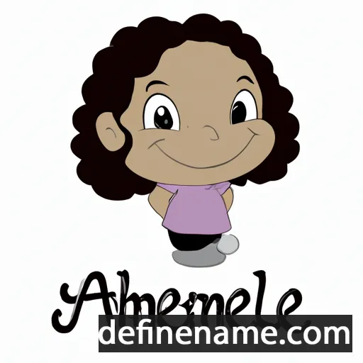 Ameleah cartoon