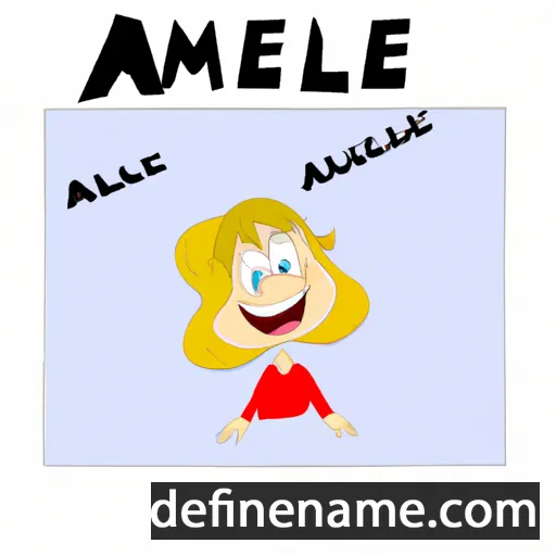 Amelle cartoon