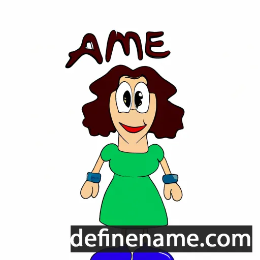 Amene cartoon