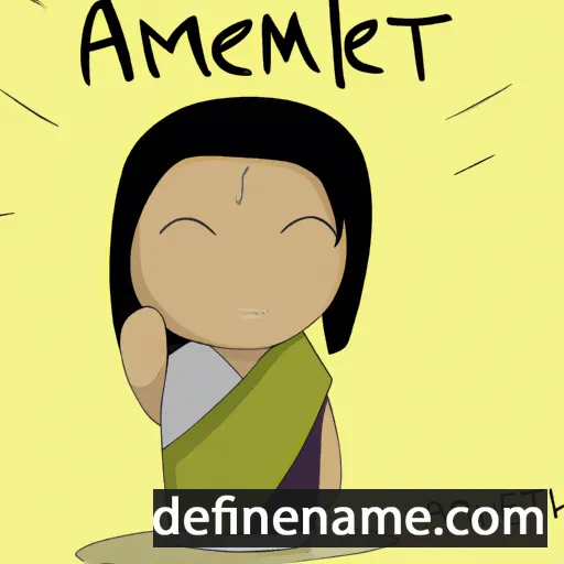 Amennakht cartoon