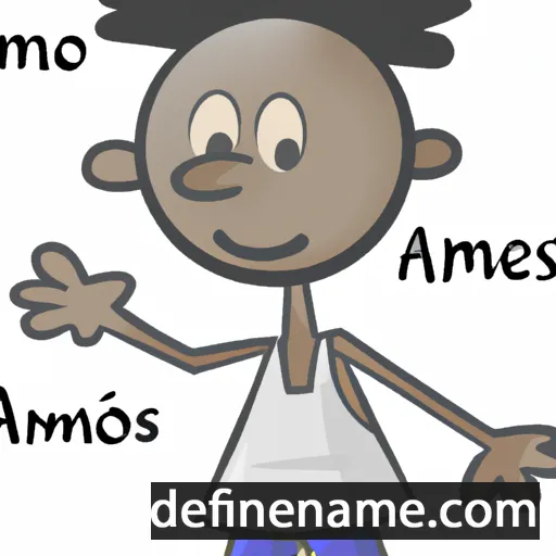 Amenofis cartoon