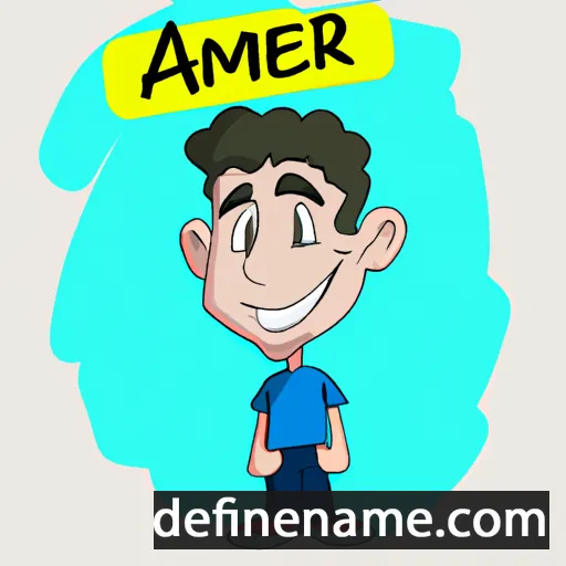 Amer cartoon