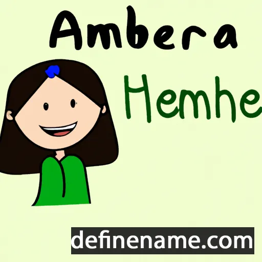 Amerah cartoon